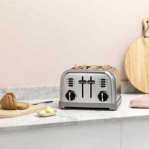 Toaster 4 tranches Inox