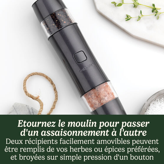 Cuisinart Moulin à sel et à poivre électrique
