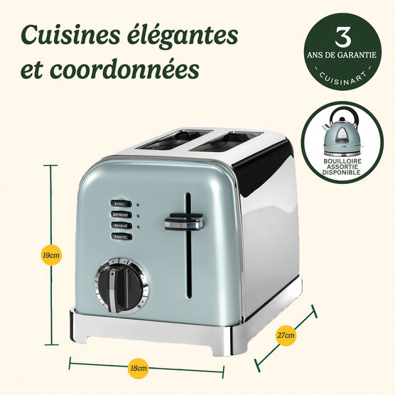 Toaster 2 tranches Vert Pistache