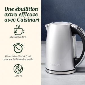 Cuisinart Bouilloire électrique Multi-Températures Gris Perle