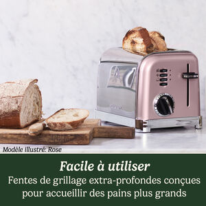 Toaster 2 Tranches Gris Perle