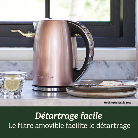 Cuisinart Bouilloire électrique Multi-Températures Gris Perle