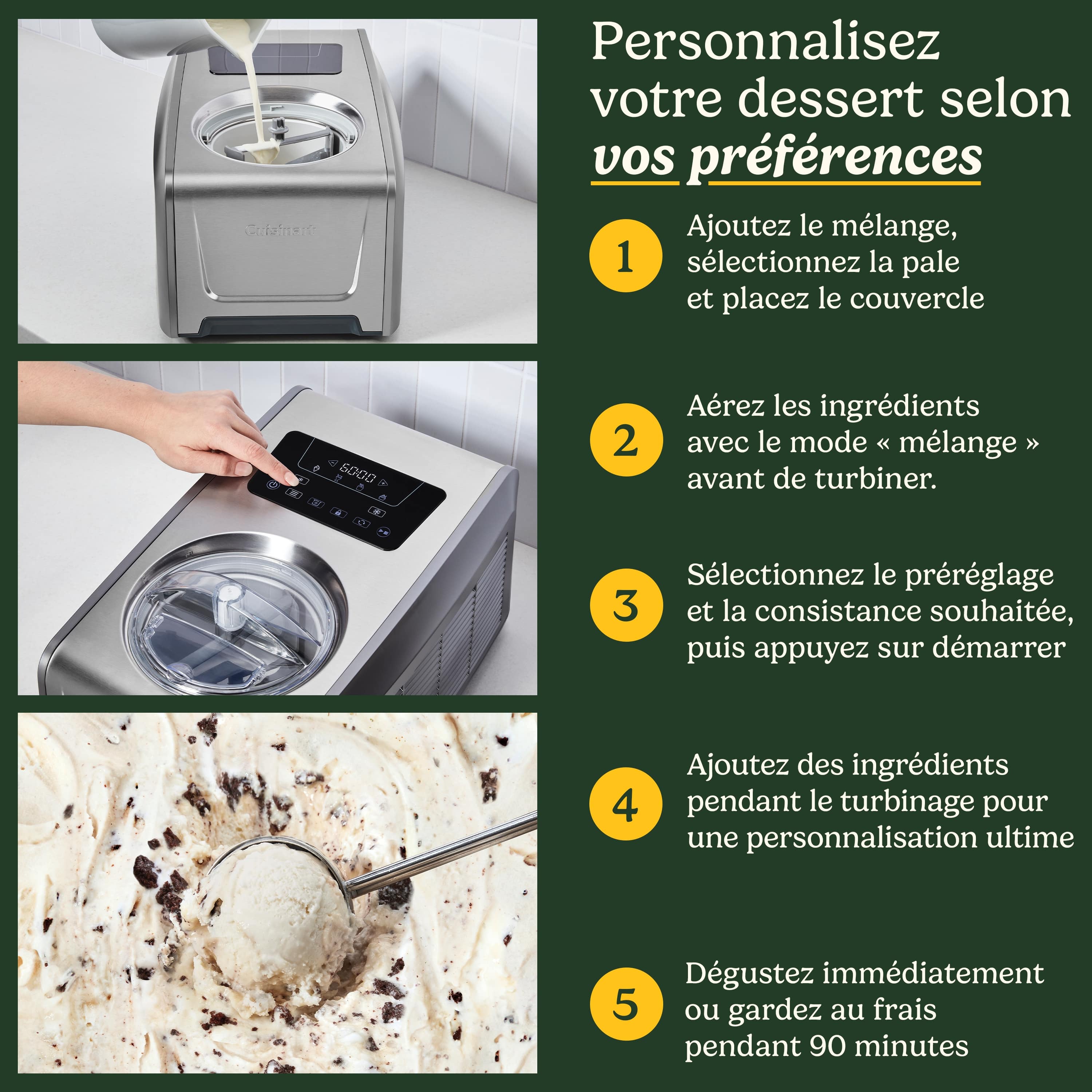 Cuisinart Freeze Ease Pro Sorbetière