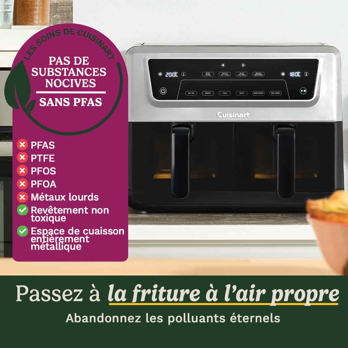 Cuisinart AirTwin XXL Air Fryer Dual-Zone